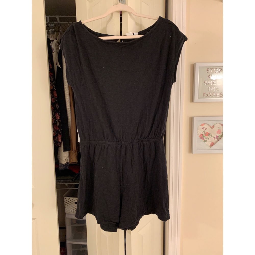 BLACK ROMPER